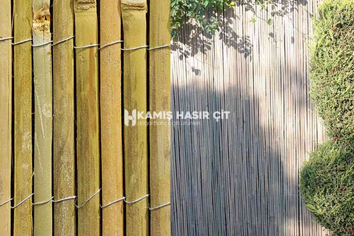 Tel Örgü Üzerine Kamış Çit Nasıl Yapılır?