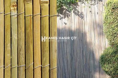 Tel Örgü Üzerine Kamış Çit Nasıl Yapılır?