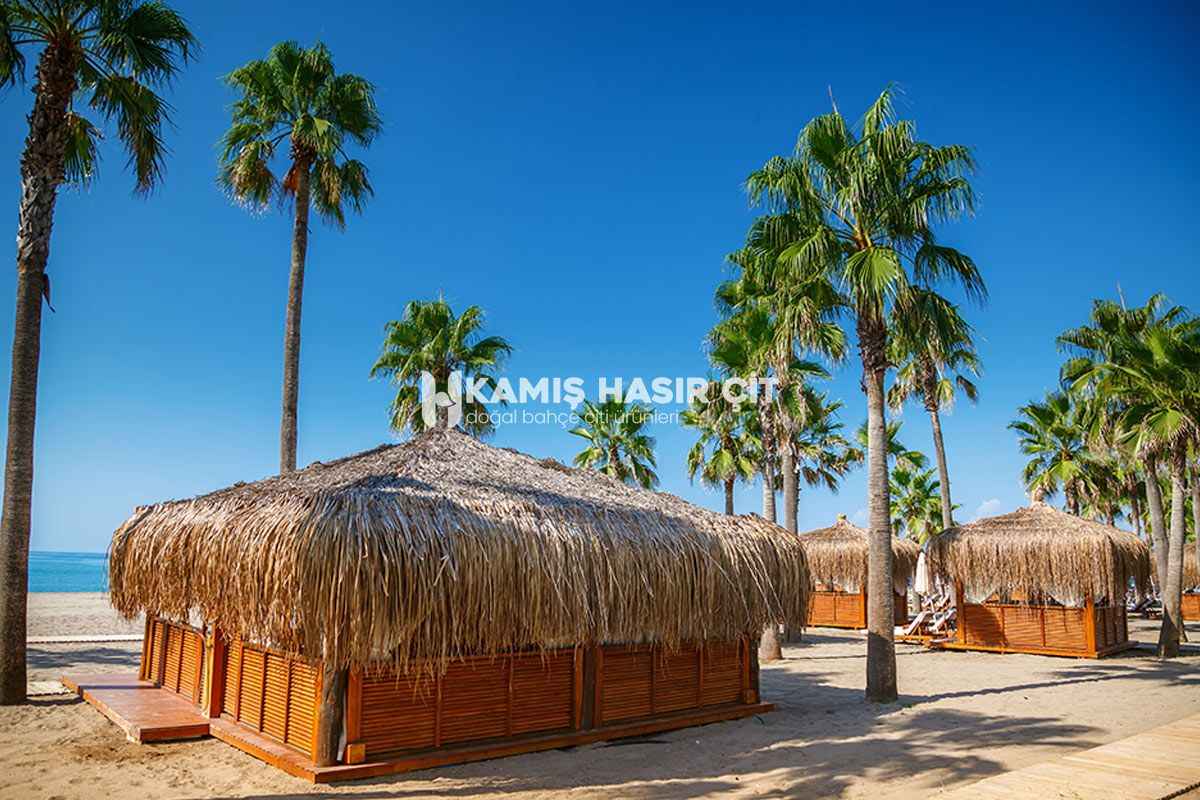 Saçaklı Hasır Çatı