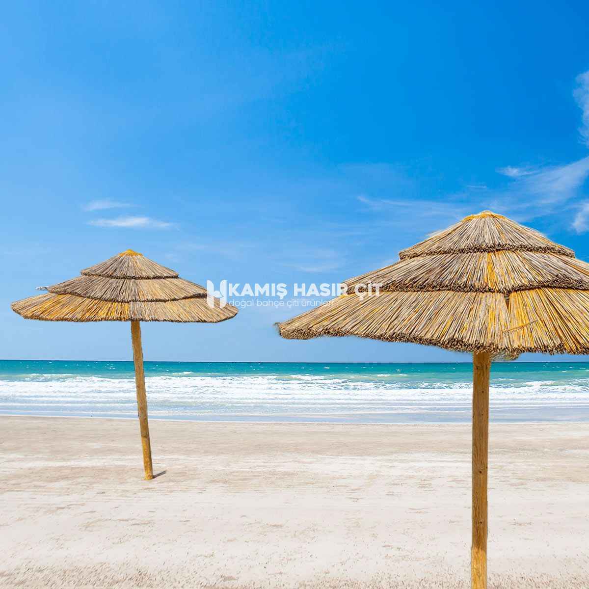 Bodrum Hasır Şemsiye
